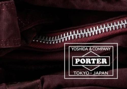 PORTERロゴ、CRAG（クラッグ）」シリーズマルーン