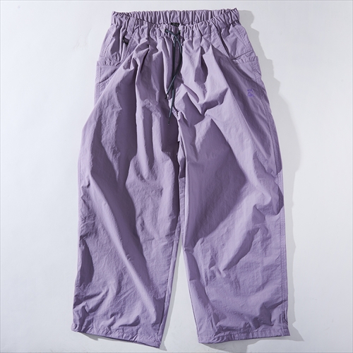 SHIRRING NYLON PARACHUTE PANTS