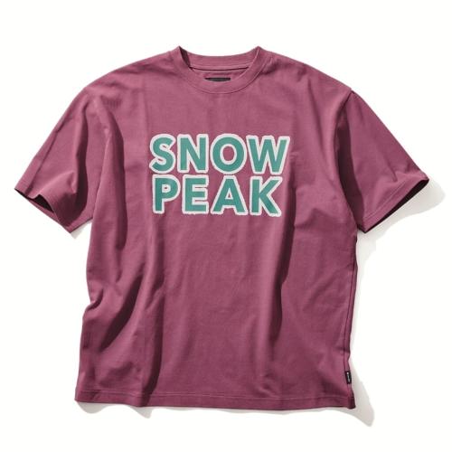 JOURNAL STANDARD relume<br /> SNOW PEAK SMU MULTI COLOR LOGO TEE　￥6820