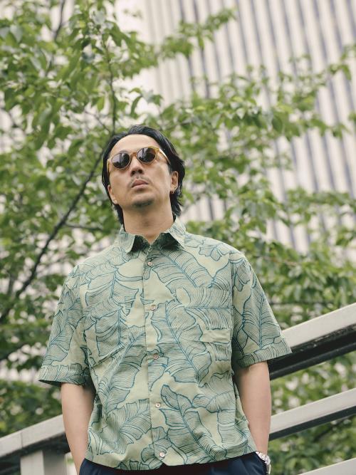JOURNAL STANDARD×SALVAGE PUBLICのアロハシャツ