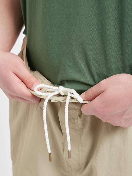 TRANSPORT NYLON SHORTSウエスト部分