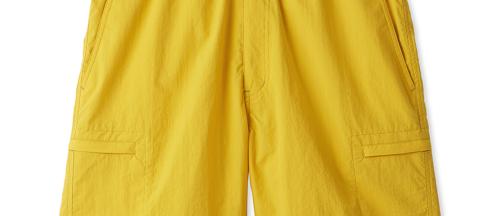 TRANSPORT NYLON SHORTSイエロー