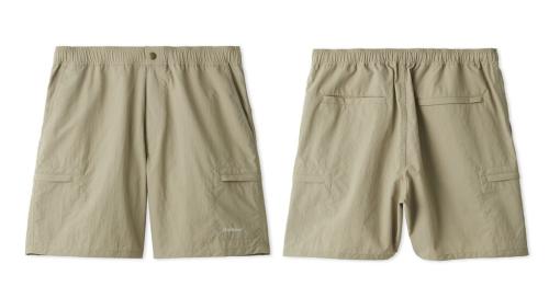 TRANSPORT NYLON SHORTSベージュ