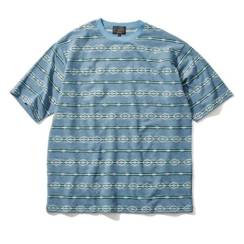 PENDLETON<br /> Jacquard border T-shirt　￥8030