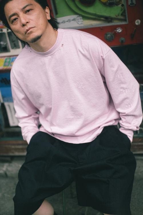 KREVA×ALMOSTBLACKのLOOK