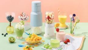ブルーノから、コードレス仕様の“2WAYジューサー&かき氷”が登場。ふわふわかき氷とスムージーもこれ1台で完結。