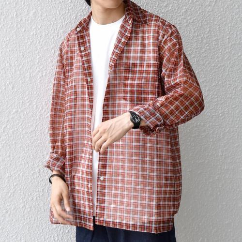 SHIPS any×迷迭香のメッシュシャツ