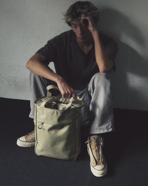 SPINGLE × nonnative<br /> DWELLER TRAINER 2 HI<br /> COTTON TWILL OMBRE CHECK by Rafu<br /> WITH GORE-TEX
