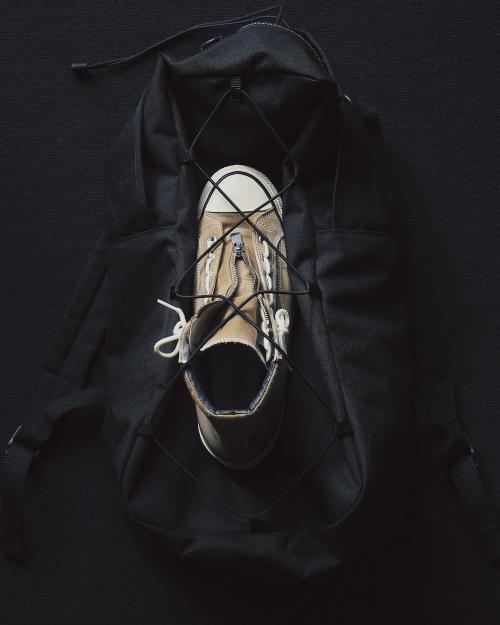 SPINGLE × nonnative<br /> DWELLER TRAINER 2 HI<br /> COTTON TWILL OMBRE CHECK by Rafu<br /> WITH GORE-TEX