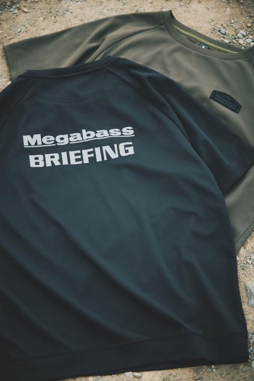 BRIEFING Megabass Tシャツ