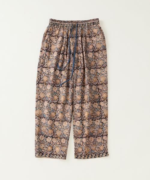 JS レリューム×bunai AJRAK PRINT PANTS
