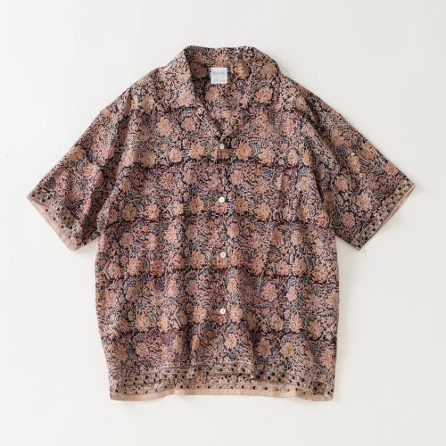 JS レリューム×bunai AJRAK PRINT SHIRTS