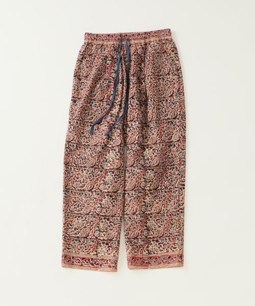 JS レリューム×bunai AJRAK PRINT PANTS