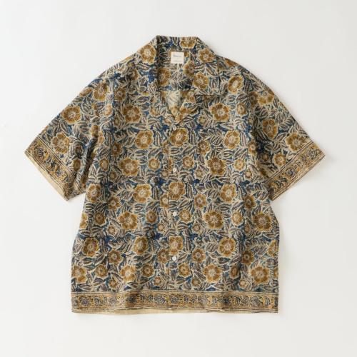 JS レリューム×bunai AJRAK PRINT SHIRTS