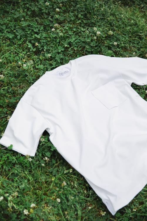 SHIPS any×MOONRAKERS MOON-TECH® ベーシックポケット Tシャツ