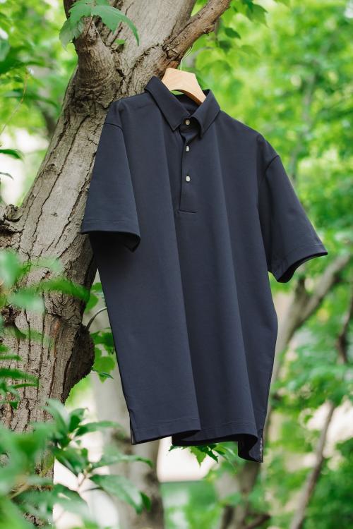 SHIPS any×MOONRAKERS MOON-TECH®ボタンダウンポロシャツ
