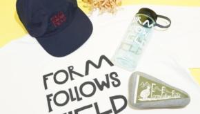 アトリエブルーボトルのコンセプト“FFF”を落とし込んだ、こだわりのTシャツ&キャップが登場。