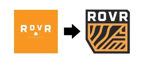 RovR Products(ローバー)の新ロゴ