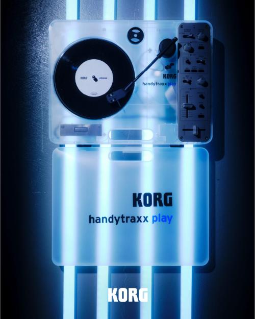 ポータブル・レコードプレーヤー　handytraxx play　アトモス