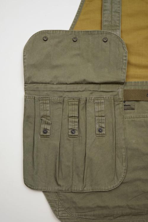 Nigel Cabourn_FISHING VEST - PIGMENT DYE