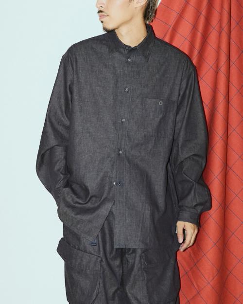 White Mountaineering×EKAL MID GUSSET SLEEVE EYELET POCKET SHIRTS