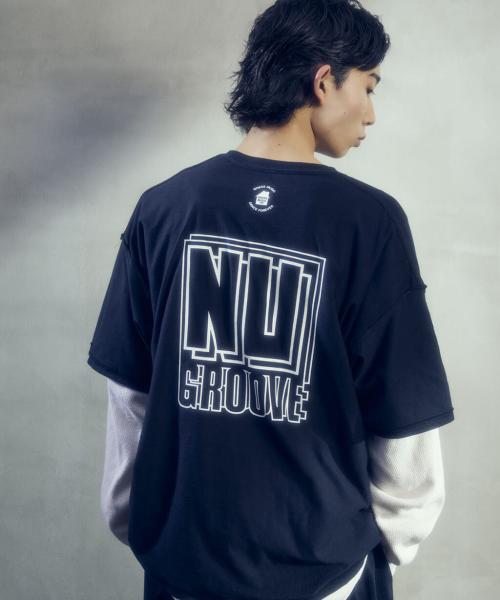 ISNESS MUSIC × Nu Groove Records Tee 背中