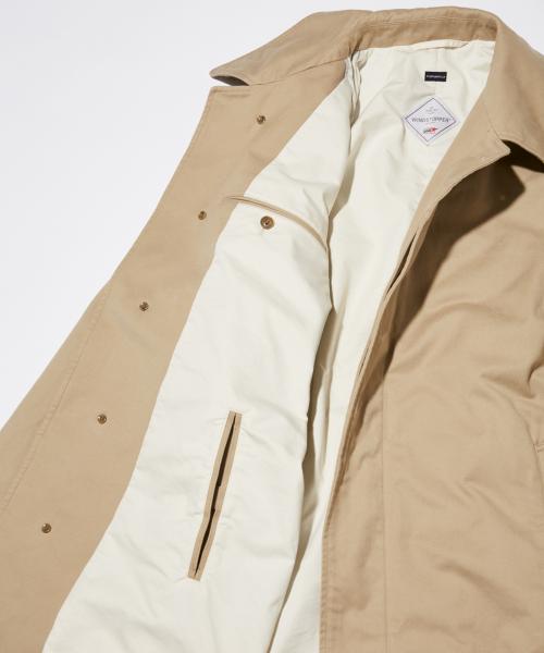 JOURNAL STANDARD×nanamica Balmacaan Coat Cotton CORDURA WINDSTOPPER