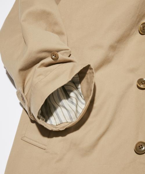 JOURNAL STANDARD×nanamica Balmacaan Coat Cotton CORDURA WINDSTOPPER