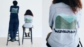 スーパーナチュラルが現代アーティストの新埜康平氏とコラボレーション。代表作のmountain echo Yamabiko #3 を纏った限定Tシャツをチェック。