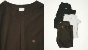JS レリュームとチャンピオンの最新コラボが到着。裏返して楽しむ、オトナのためのユニークスウェット。