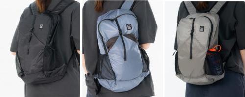 BURNEY PACKABLE BACKPACK 15 BLACKカラバリ