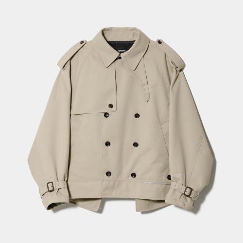 ＋phenix×beautiful people double-end GORE- TEX twill trench coat