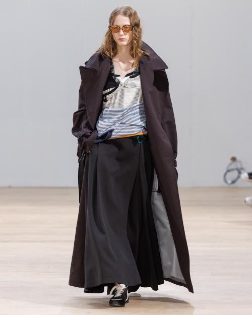 ＋phenix×beautiful people GORE- TEX twill long trench coat