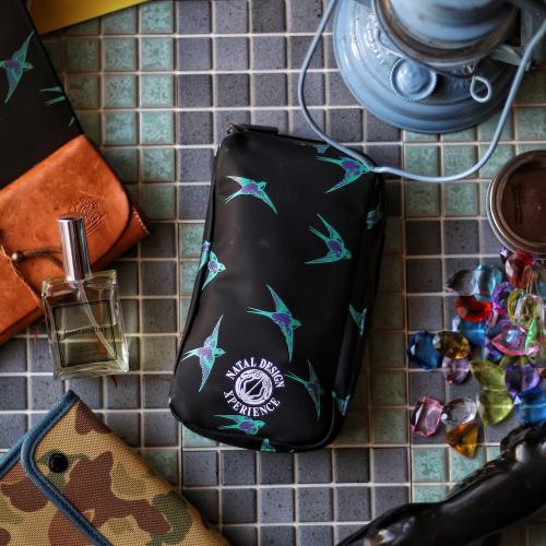 NATAL DESIGN ×ほぼ日手長 ちいさいひきだしポーチ LUCKY SWALLOW