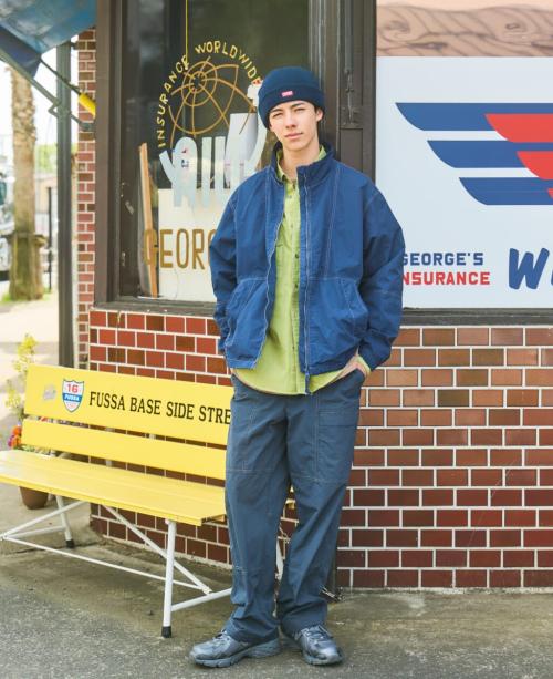 Garment Dye Field Jacket 、Garment Dye Field Pants　着用イメージ