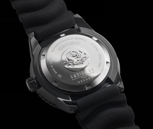 RADIO EVA×SEICO/EVA-02 DIVER'S WATCH裏側ケース