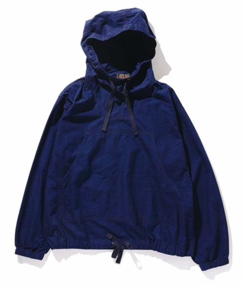 BEAMS PLUS<br /> MIL Smock Indigo Rip Stop　￥28600