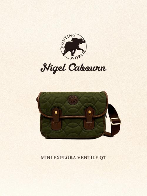 HUNTING WORLD × Nigel Cabourn MINI EXPLORA VENTILE QT　
