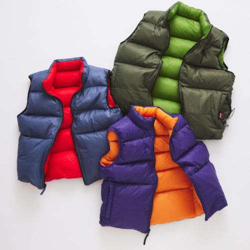 NANGA×JOURNAL STANDARD リバーシブルダウンベスト