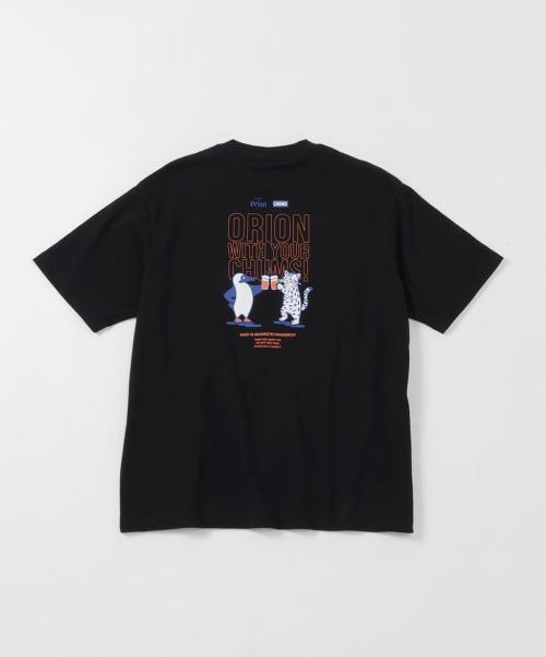 オリオンビール×チャムスのOWYCイリオモテヤマネコ カンパイ ブービーバードT-shirt