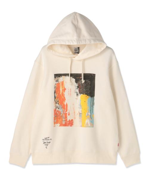 チャムスの守矢努 Painting Collage Art Hoodie