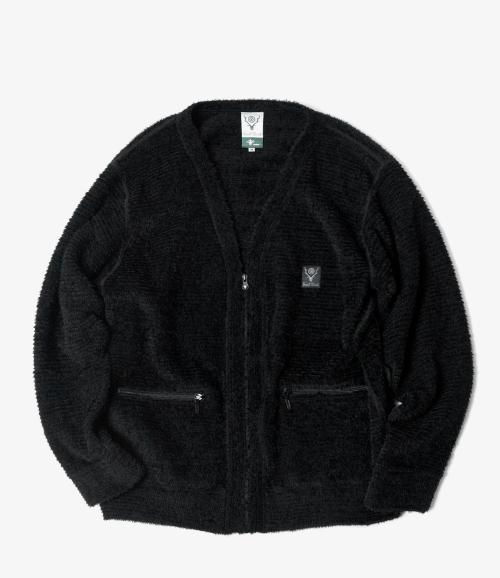 V-Neck Cardigan 黒