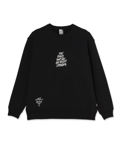 チャムスの守矢努 Twins Crew Top