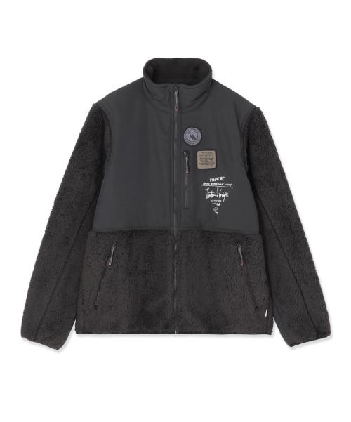 チャムスの守矢努 Bonding Fleece Jacket