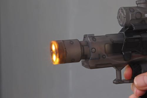 POST GENERAL_THE ELECTRIC TOY WATER GUN Model-977BK