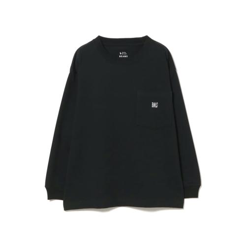 BEAMS meets こども ビームスのBMSロゴ ロングスリーブ Tシャツ