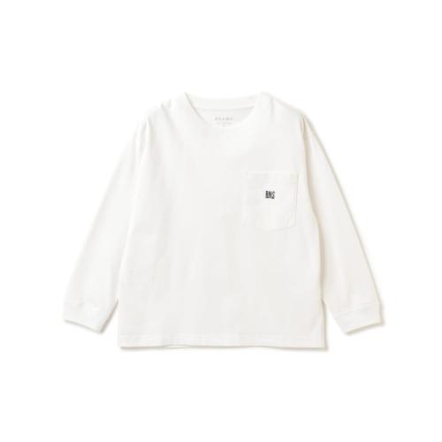 BEAMS meets こども ビームスのBMSロゴ ロングスリーブ Tシャツ