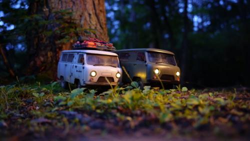 WPL JAPAN C104 1/12 RTR（UAZ-452）イメージ2色