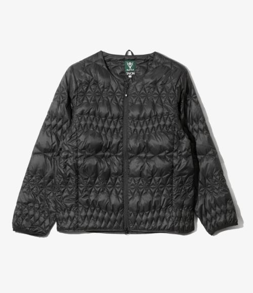 サウス2 ウエスト8とタイオン Inner Down Jacket 黒