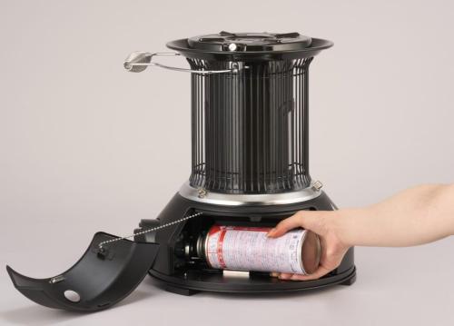 カセットガス取り付けシーン